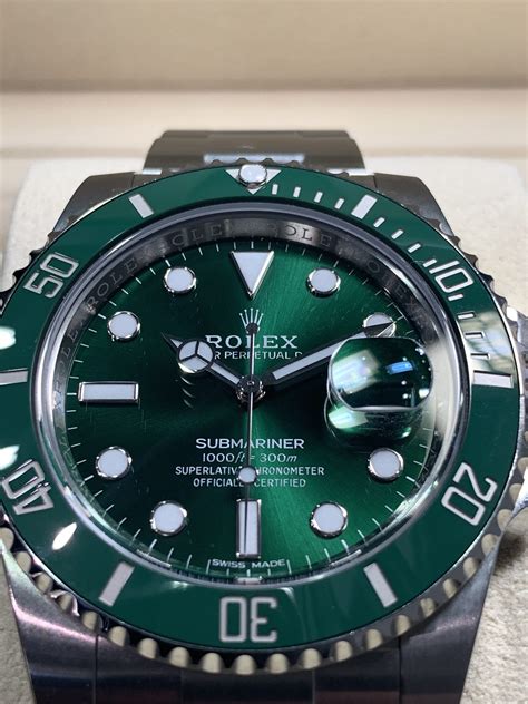 rolex submariner hulk watch 116610lv|Rolex 116610lv price.